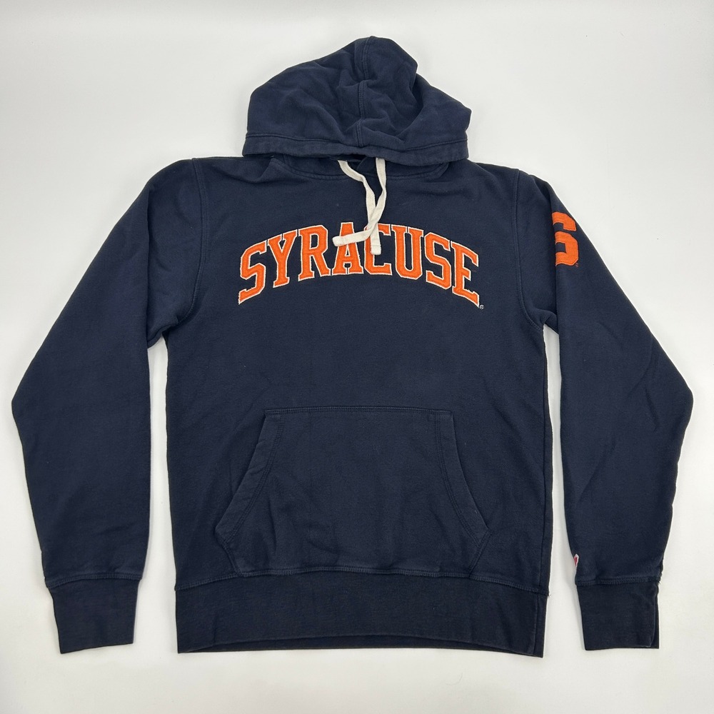 Syracuse Orange Pullover Hoodie Men's Small Blue League Sweatshirt Fleece‎